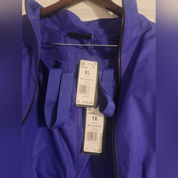 Reebok x Cardi B Woven 2pc Suit Large Ultimate Purple Streetwear - Picture 13 of 15